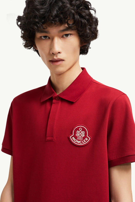 Year of the Snake Patch Cotton Piquet Polo Shirt