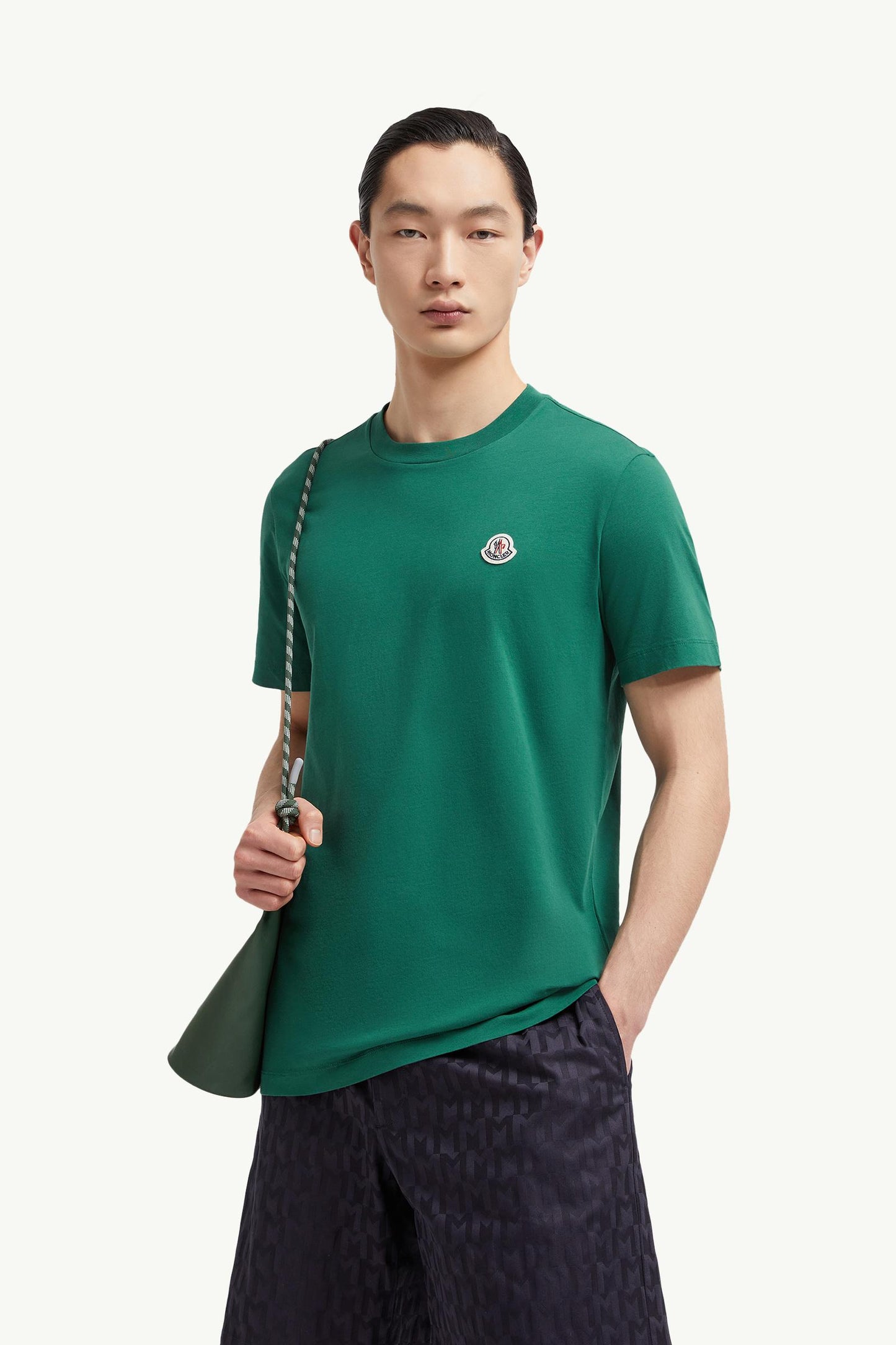 Logo Patch Cotton T-Shirt (Pack Of Three)