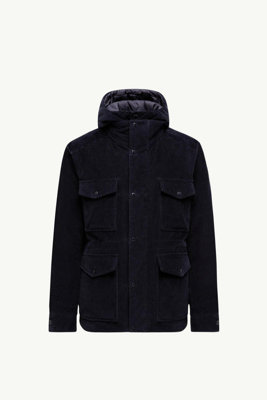 Greselin Reversible Corduroy Short Down Jacket