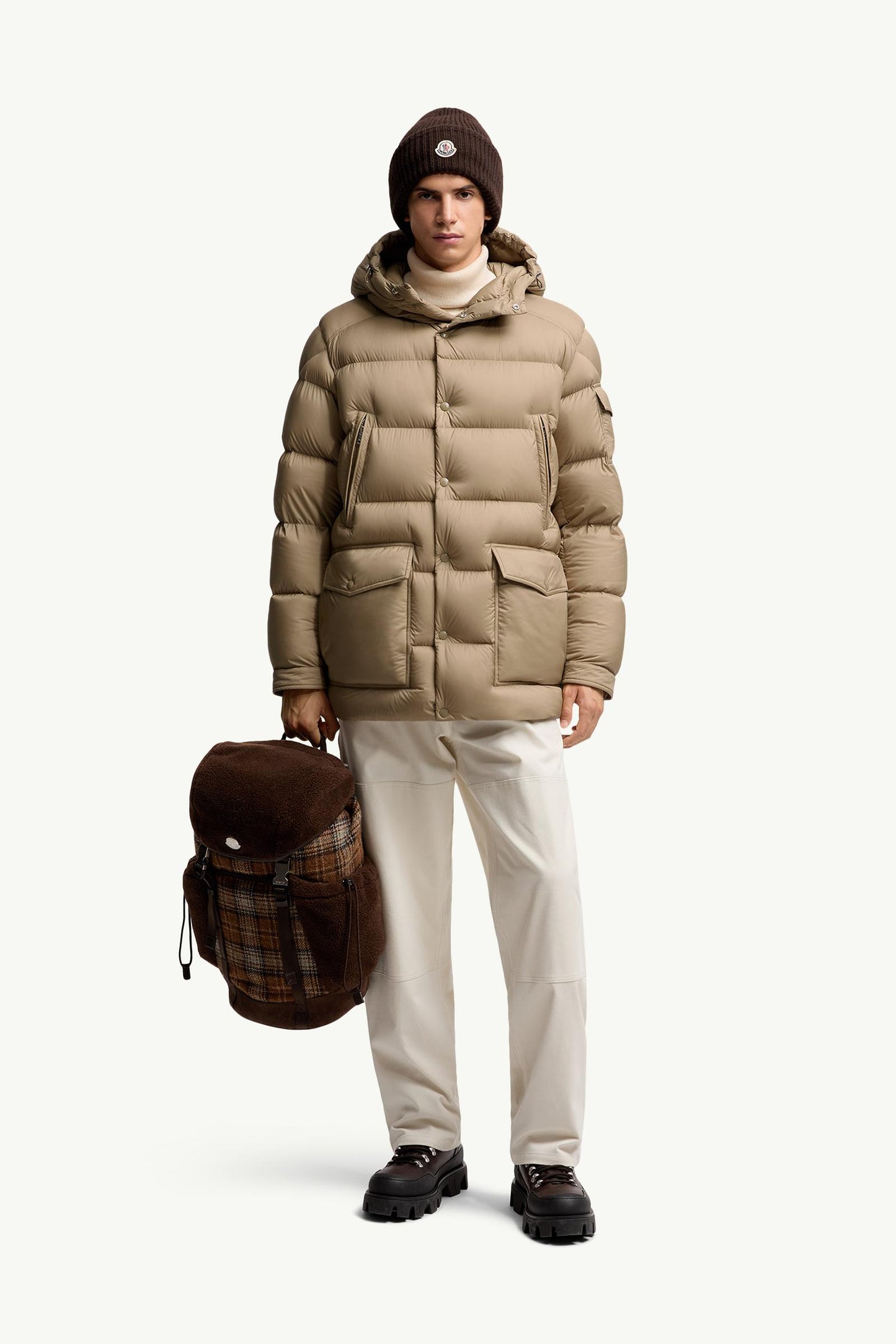 Bretagne Hooded Short Down Jacket