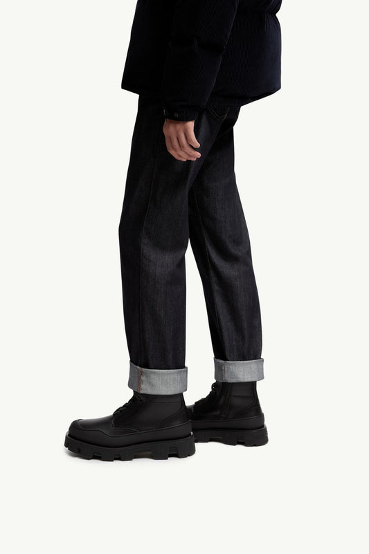 Peak Path Leather Lace-Up Boots