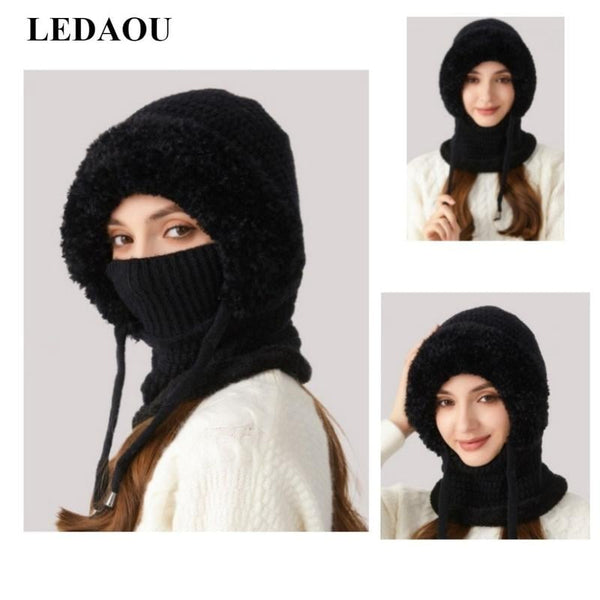 3 in 1 Beanie Hat For Women