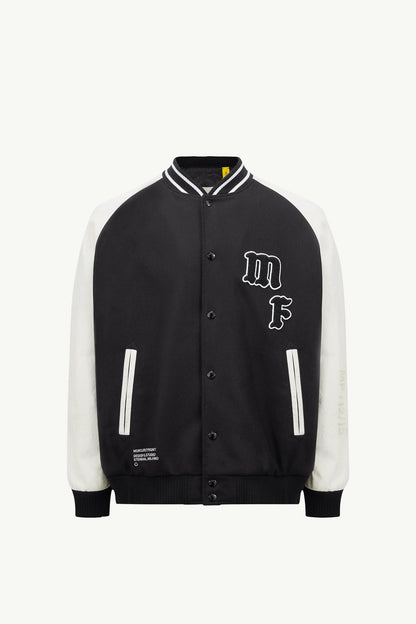 MC x FRGMT Loki Wool & Leather Varsity Jacket