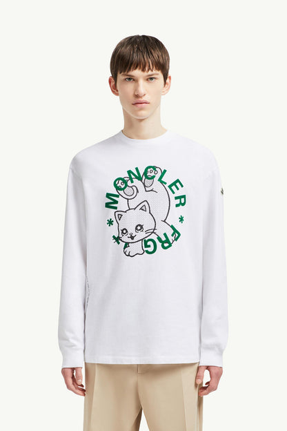 MC x FRGMT Cartoon Logo Long Sleeve T-Shirt