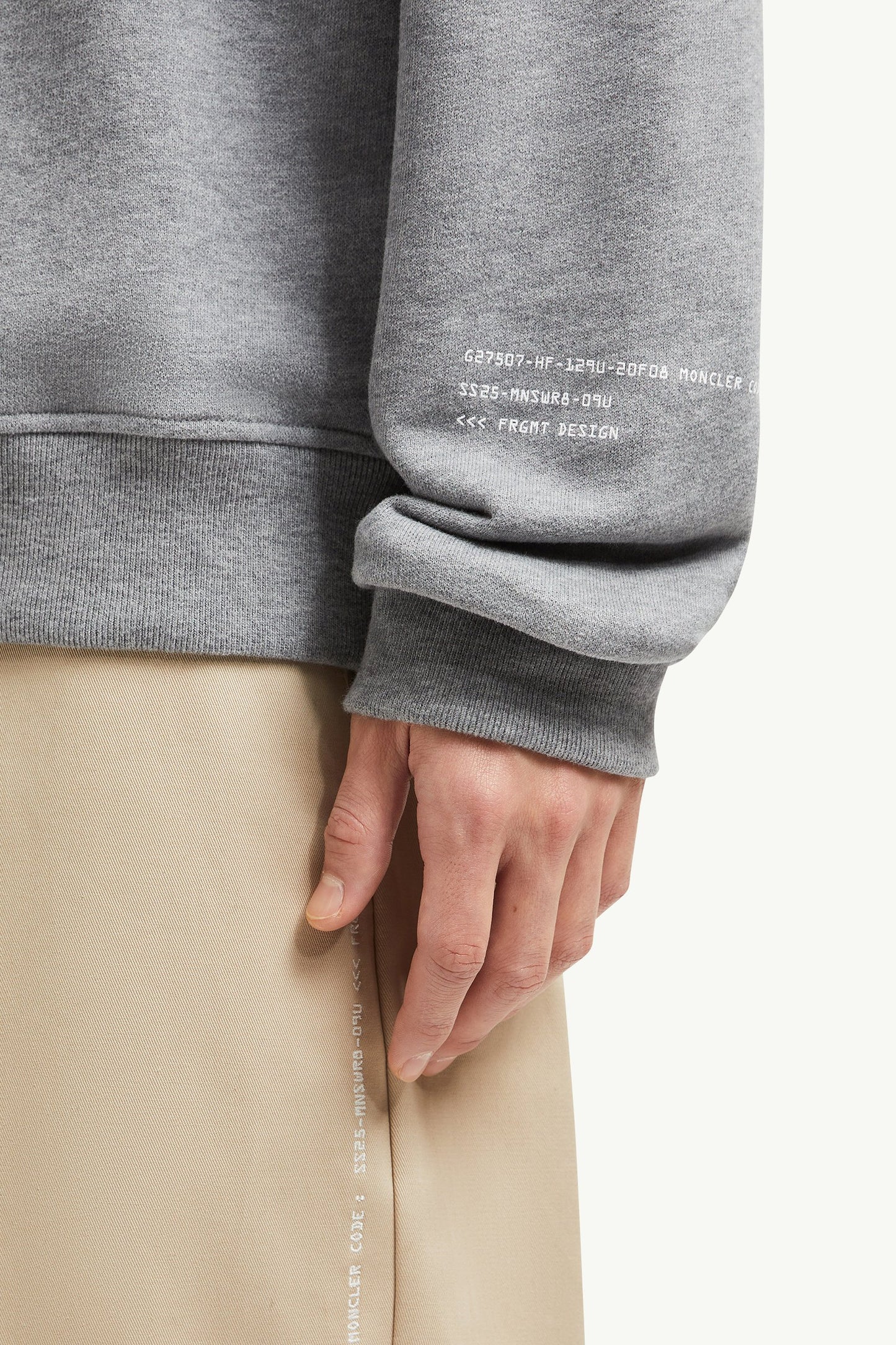 MC x FRGMT Maxi Logo Cotton Sweatshirt