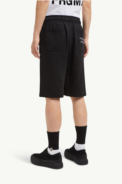 MC x FRGMT Embroidered Logo Cotton Shorts
