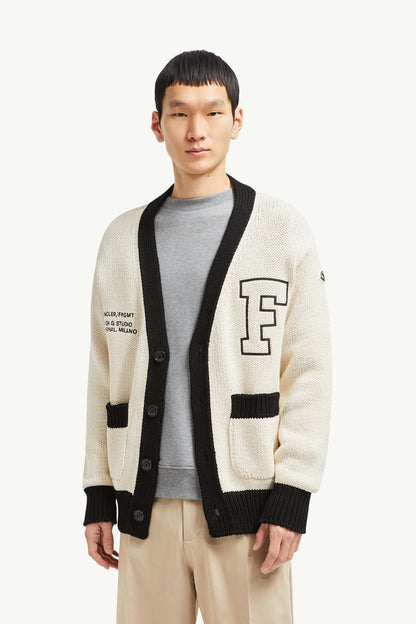 MC x FRGMT Embroidered Cotton Cardigan