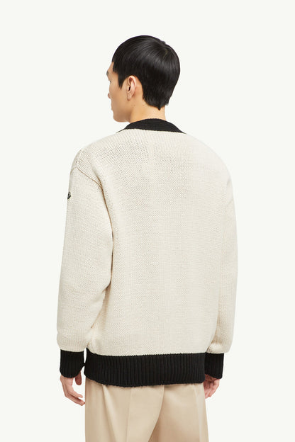 MC x FRGMT Embroidered Cotton Cardigan