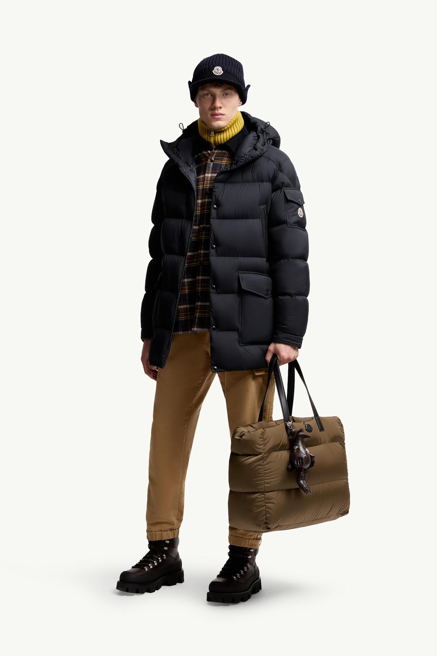 Bretagne Hooded Short Down Jacket